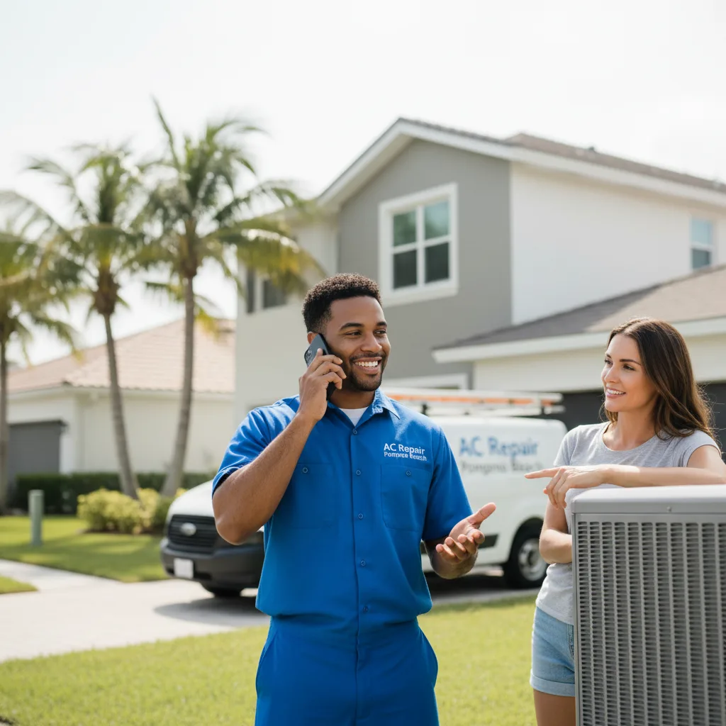 AC Repair Pompano Beach customer support in Mission